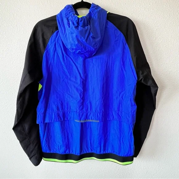 Russell Black And Blue Vented Windbreaker Size Medium - Picture 2 of 7